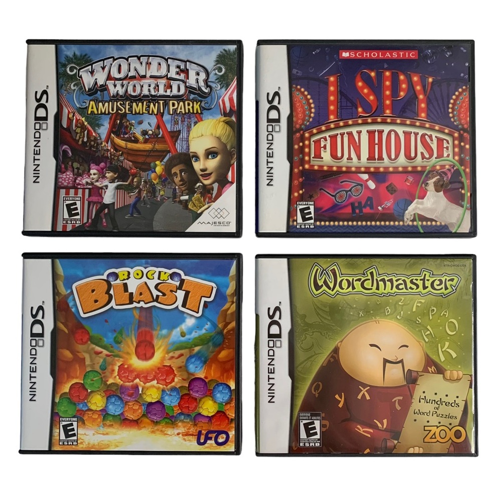 Nintendo DS Games I Spy Fun House Rock Blast Wonder World Amusement Park - Picture 15 of 15